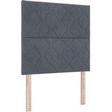  Krevet s opruga kutije Tamno siva 200 x 90 cm Baršun | shoptok.hr