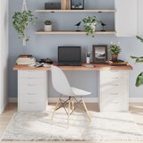 vidaXL Mizna plošča svetlo rjava 180x60x4 cm obdelana trdna hrastovina | Shoptok.si