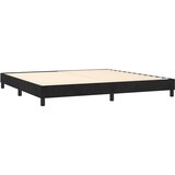  Okvir za krevet s oprugom crni 200x200 cm baršunasti | Eponuda.com