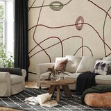  Foto tapeta - Lines and shapes – bead labyrinth on a pale washed background 150x105 | shoptok.hr