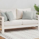  Vrtni jastuci s prugastim uzorkom 4 kom 45 x 45 cm sivi | Eponuda.com