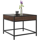  Stolić s beskonačnim LED svjetlima boja hrasta 50x50x41 cm | shoptok.hr