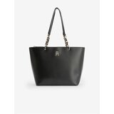 Tommy Hilfiger Black Ladies Handbag Chic Tote - Ladies | shoptok.hr