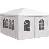 Šator za zabave 3 x 4 m bijeli | shoptok.hr