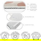 Mila Home Rožnat pralen tekač 80x200 cm Strawberry Latte – | Shoptok.si