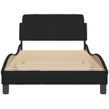  Okvir za krevet Dover crni 100x200 cm od tkanine | Eponuda.ba
