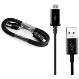 Podatkovni data kabel - računalniški polnilec - micro USB - Samsung ECB-DU5ABE - črni