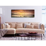  Slika - Beach in Crete (1 Part) Narrow Orange 135x45 | shoptok.hr