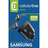Cellular Line punjač samsung usb-c i kabel c-c 25W 2021 | shoptok.hr
