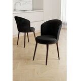 Hanah home Set stolica, 4 dijela, crna Slike