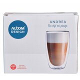 Altom design Termo Čaše za Kavu i Pića Andrea 450 ml - Set od 2 Čaše | shoptok.hr