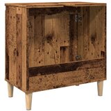 vidaXL Ormarić za umivaonik boja drva 58x33x60 cm konstruirano drvo Cijene