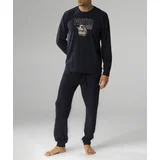 Atlantic Men's pajamas Hamster - dark blue