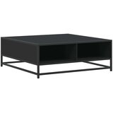  Stolić za kavu crni 80x80x30 cm konstruirano drvo i metal | Eponuda.ba