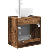  Umivaonik s policom Staro drvo 49,5 x 35 x 63 cm | shoptok.hr