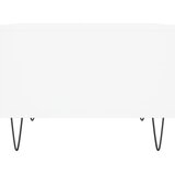  Stolić za kavu sjajni bijeli 60x50x36,5 cm konstruirano drvo | shoptok.hr