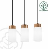  Visilica na sajli MARKUS 3xE27/15W/230V crna/hrast | Eponuda.com