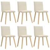  Jedilni stoli 6 kosov platno, (21822399) | Shoptok.si