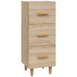 Maison Chic Komoda - Predalnik sonoma hrast 34,5x34x90 cm inženirski les, (21717766) Cene