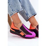 Maciejka Leather Wedge Sneakers Black | Shoptok.si