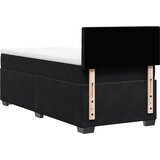 Box spring krevet s madracem crni 100x200 cm baršunasti | shoptok.hr