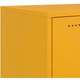 vidaXL TV omarica gorčično rumena 100,5x39x43,5cm hladno valjano jeklo | Shoptok.si