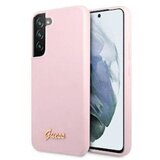 Guess Futrola za Samsung S22 Plus Lavender Script Metal Logo