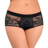 Bad Kitty Strap-On Lace Panties 2493586 Black L Cene