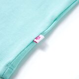  Dječja majica svijetla boja mente 116 | shoptok.hr