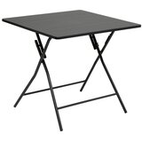 5five Five sklopivi stol 80x80 cm crni | shoptok.hr