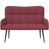 SOFA za dvije osobe Vinska crvena 115 x 61 x 87 cm Tkanina | shoptok.hr