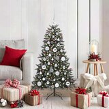 vidaXL Umestno božično drevo med 150 LED Zelena 68 x 68 x 120 cm | Shoptok.si