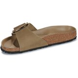 Birkenstock Natikači Madrid Big Buckle Bež | Shoptok.si