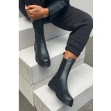 İnan Ayakkabı Women's Boots Black (SOLE 4 CM) cene