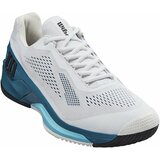 Wilson Rush Pro 4.0 Mens Tennis Shoe White/Blue Coral/Blue Alton 43 1/3 | Shoptok.si