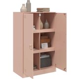 vidaXL Komoda roza 67x39x107 cm jeklo | Shoptok.si