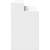 Radni stol LED bijeli 120 x 55 x 91 cm od konstruiranog drva | Eponuda.com