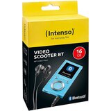 Intenso MP3 predvajalnik Video Scooter BT, 16 GB, moder | Shoptok.si