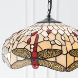 Endon 70824 - Luster na lancu Tiffany DRAGONFLY 3xE27/60W/230V prečnik 41 cm | Eponuda.com