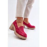 Kesi Women's eco-suede shoes with high heels and Fuchsia Arablosa platform | shoptok.hr