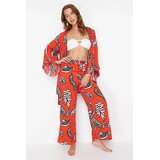 TRENDYOLMILLA Ženske pantalone Tbess24Pl00021, Šarene Cene