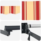  Električni zložljiv senčnik večbarvno 3,5 x 2,5 m, (5000204959) | Shoptok.si