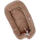 SuperMami Gnezdece za dojenčka, velur, choco | Shoptok.si
