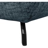 MID.YOU KOTNA SEDEŽNA GARNITURA, struktura, pliš modra | Shoptok.si