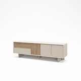 Marckeric Bež/u prirodnoj boji TV komoda u dekoru hrasta 180x55x45 cm Carpi – | shoptok.hr