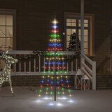  Božićno drvce na stijegu 108 LED žarulja šarene 180 cm | shoptok.hr