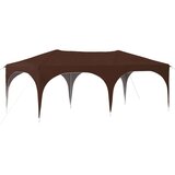  Zložljivi šotor za zabave 575 x 288 x 245 cm Rjava, (5000248664) | Shoptok.si
