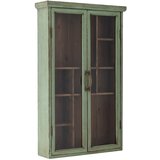 Bloomingville Zelena vitrina iz masivne jelke 13,5x80 cm Hazem – | Shoptok.si