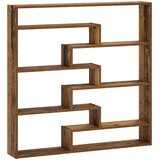  Zidna polica Staro drvo 103 x 17 x 102 cm Prerađeno drvo | shoptok.hr