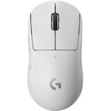 Logitech PRO X SUPERLIGHT bela brezžična igralna miška | Shoptok.si